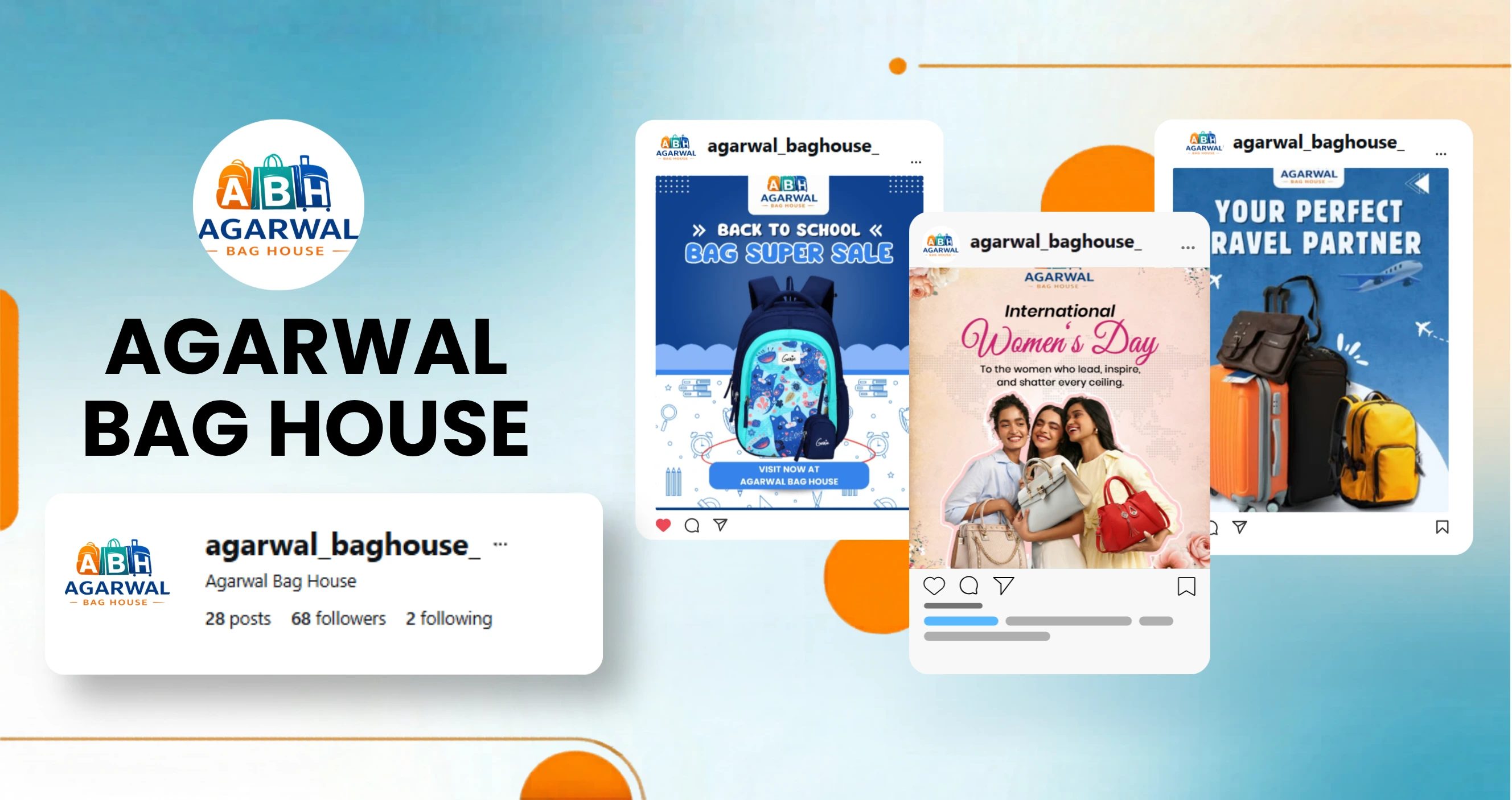Agarwal Bag House Social Media Management img
