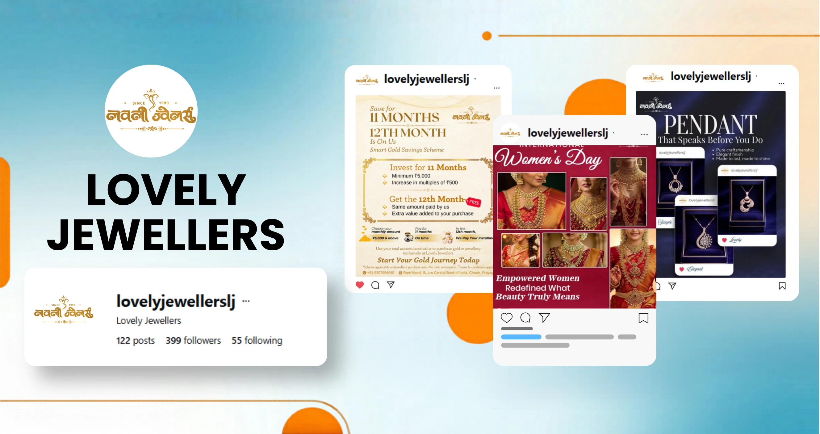 Lovely Jewellers Social Media Management img