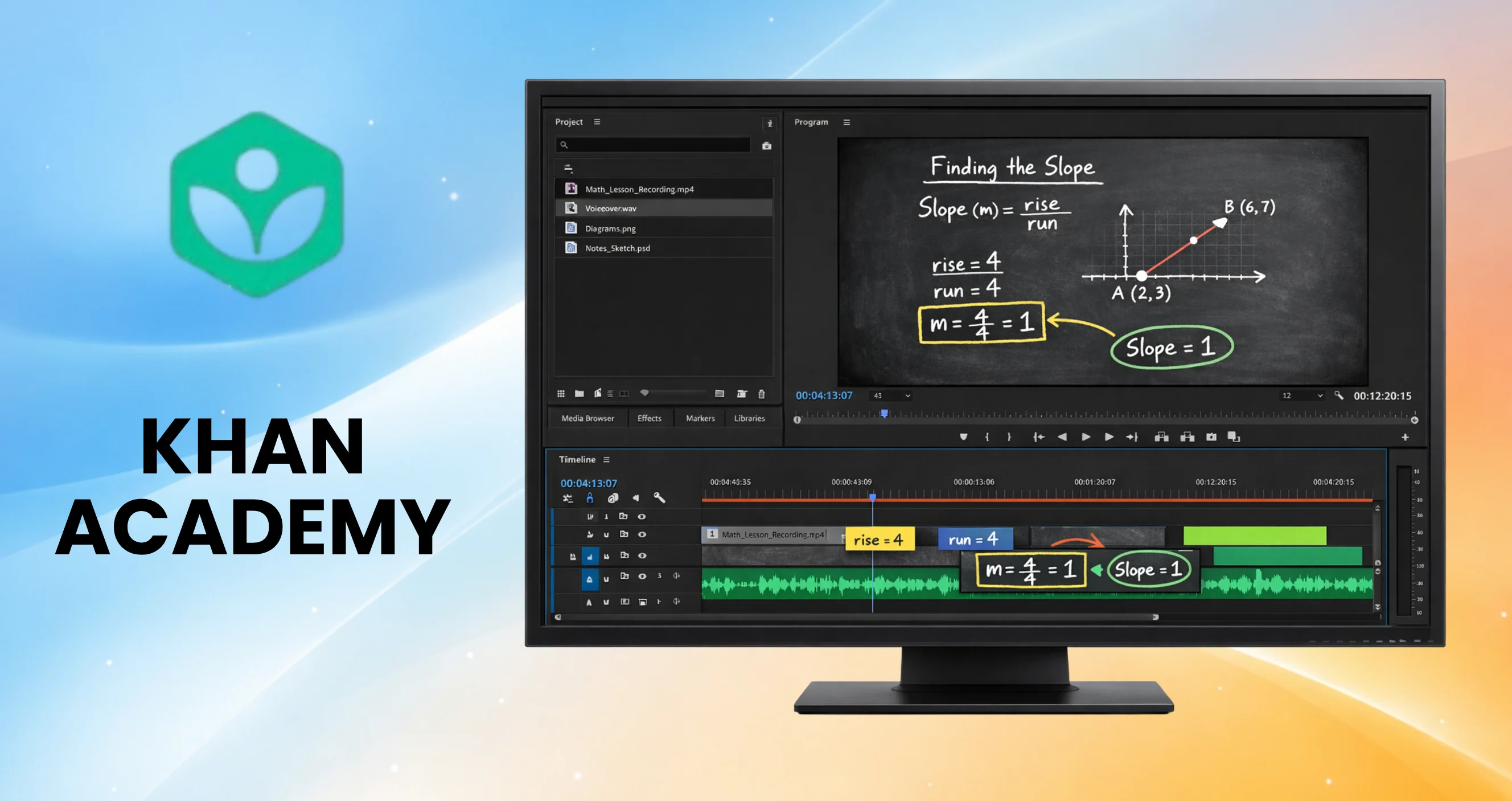Khan Academy Educational Video Editing img