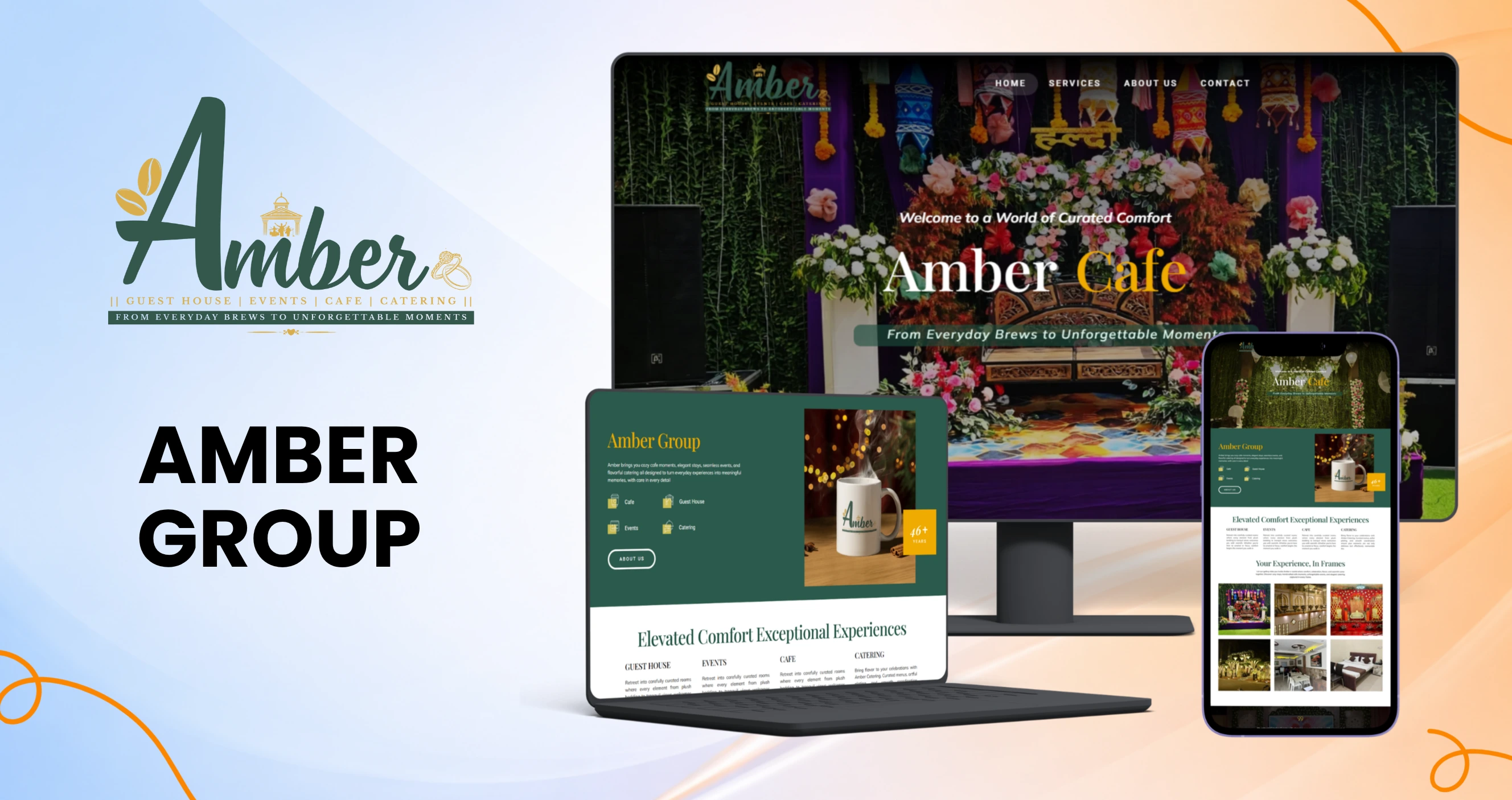 Amber Group Website Design & Development img